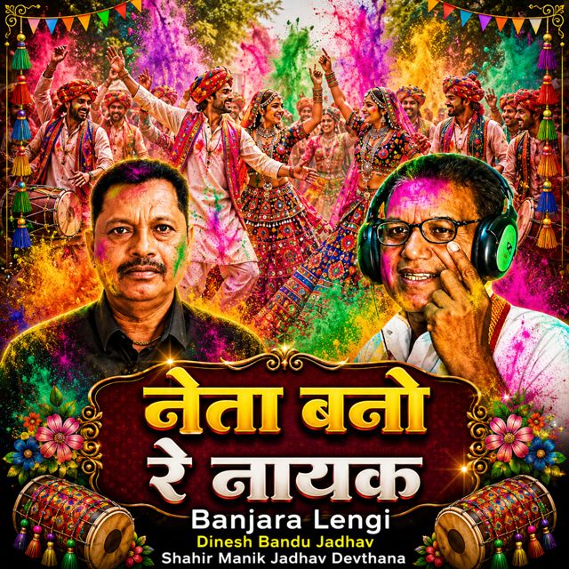 Shahir Manik Jadhav Devthana - 'Neta Bano Re Nayak Banjara Lengi (Live) (feat. Dinesh Bandu Jadhav)' [Ringtone]