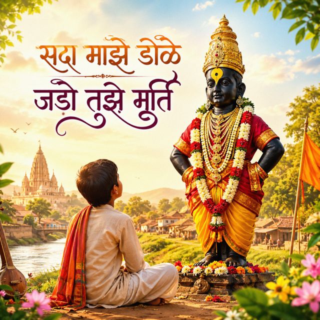 Sagar Mahajan SM - 'Sada Majhe Dole Jado Tujhe Murti (Abhang)' [Ringtone]