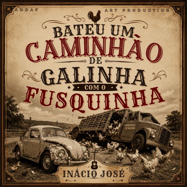 Inácio José - 'BATEU UM CAMINHÃO DE GALINHA COM O FUSQUINHA' [Ringtone]