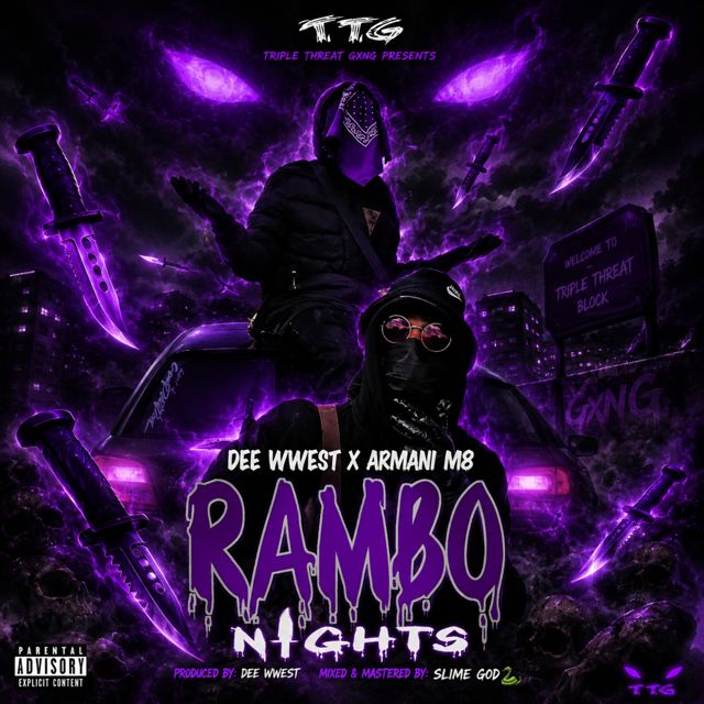 Dee Wwest - 'RAMBO NIGHTS (feat. Armani M8 & PKM RECORDS)' [Ringtone]