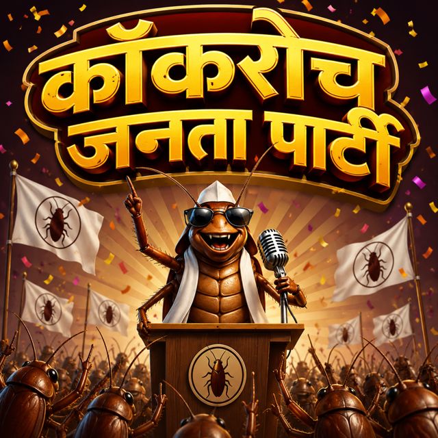 Sagar Mahajan SM - 'Cockroach Janta Party' [Ringtone]
