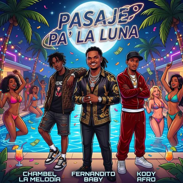 Fernandito Baby - 'Pasaje Pa' la luna (feat. Chambel & Kody Afro)' [Ringtone]