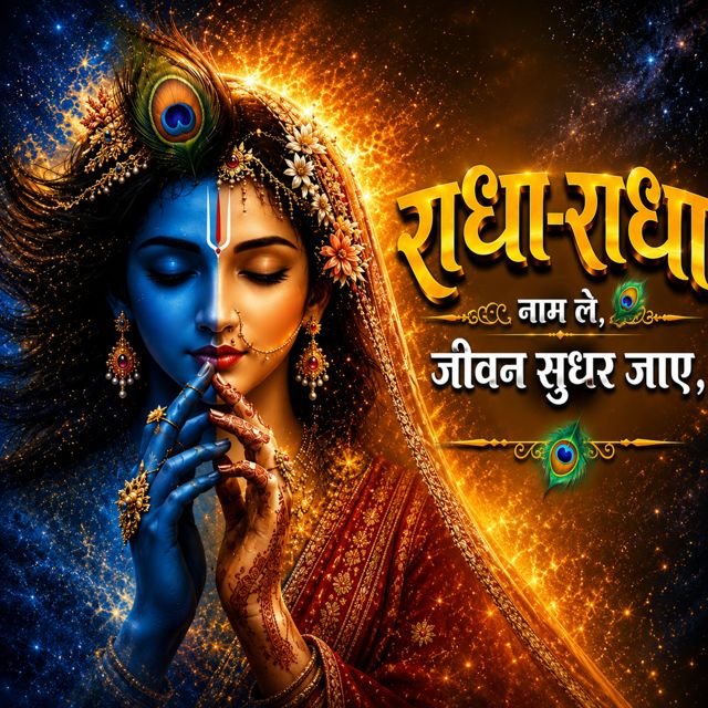 Nitin Jadhav - 'Radha Radha Naam Le Jeevan Sudhar Jaye' [Ringtone]