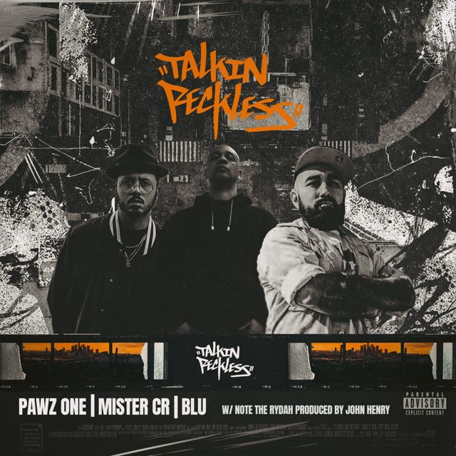 Pawz One - 'Talkin Reckless (feat. Note The Rydah) (feat. Blu, Mister Cr, Note The Rydah)' [Ringtone]