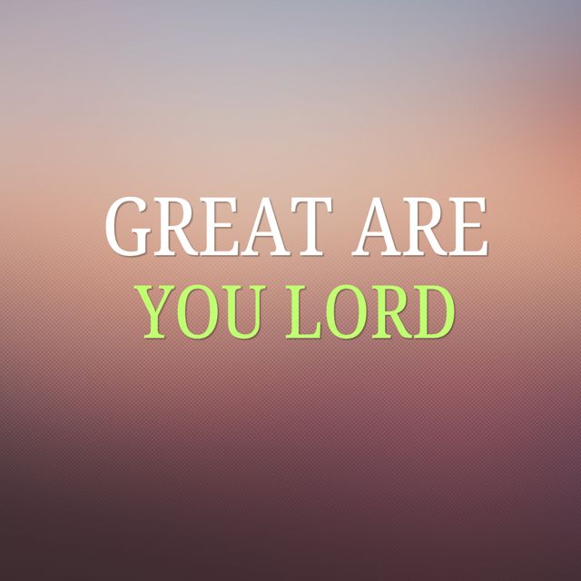 Adriano Avila - 'Great Are You Lord' [Ringtone]
