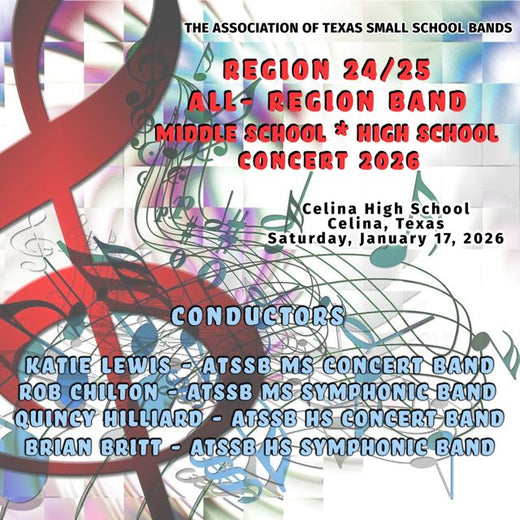 Association of Texas Small School Bands Region 24/25 Middle School Symphonic Band - 'Skysplitter Fanfare (Live) (feat. Rob Chilton)' [Ringtone]