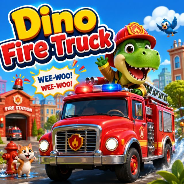 ABC Kid Tunes - 'Dino Fire Truck' [Ringtone]