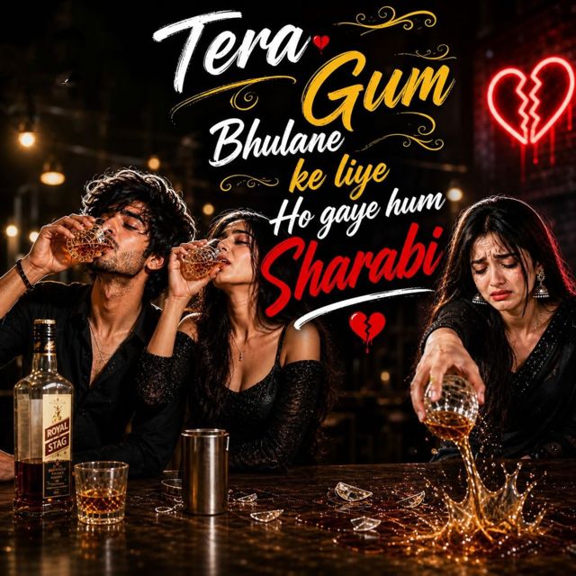 NiteshJiKeGaane - 'Tera Gum Bhulane ke liye Ho Gaye Hum sharabi (feat. Nitesh Thakur)' [Ringtone]
