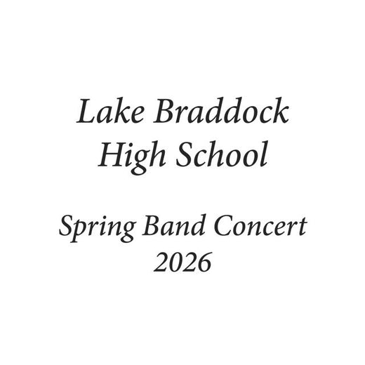 Lake Braddock Symphonic Band - 'Concerto in Bb Major for Bassoon (Live) (feat. Rachel Svercl & Caleb Schuttinga)' [Ringtone]