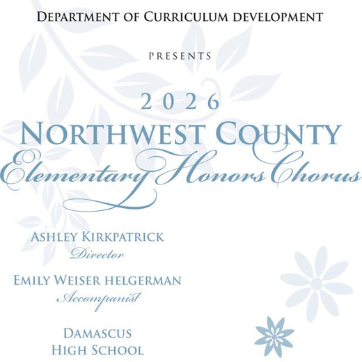 MCPS Northwest County Elementary Chorus - 'Sing a Song of Sixpence (Arr. M. Mendoza) (Live)' [Ringtone]