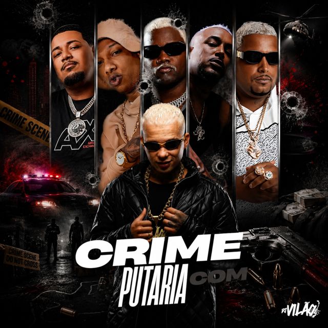 DJ VILÃO - 'Crime com putaria 3 (feat. Mc Tikão & Mc Saci & Mc Gordinho & Mc Neguinho do ITR & Mc Buret)' [Ringtone]