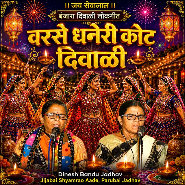 Dinesh Bandu Jadhav - 'Warse Daneri Kot Dawali (Live) (feat. Jijabai Shyamrao Aade & Parubai Jadhav)' [Ringtone]