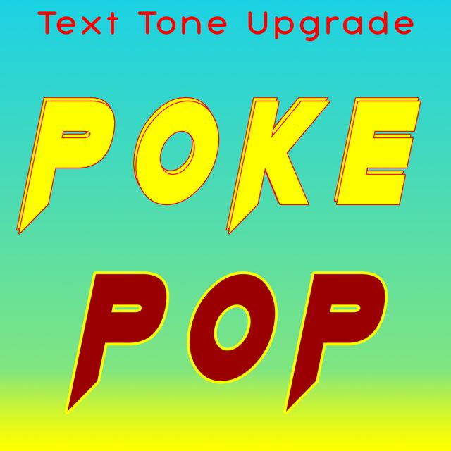 Text Tone Upgrade - 'Poke Pop' [Ringtone]