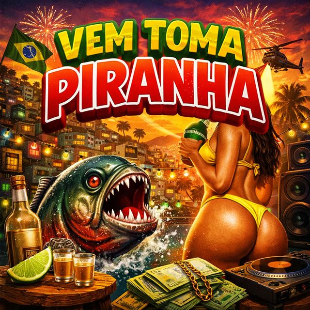DJ DENIS LOPEZ - 'VEM TOMA PIRANHA' [Ringtone]
