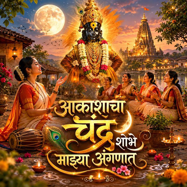 Nisha Mahajan - 'Akaashaachaa Chandra Shobhe Maajhyaa Anganaat (Abhang)' [Ringtone]