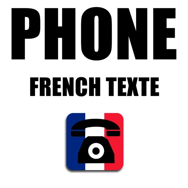 French Texte - 'Phone, French Texte' [Ringtone]