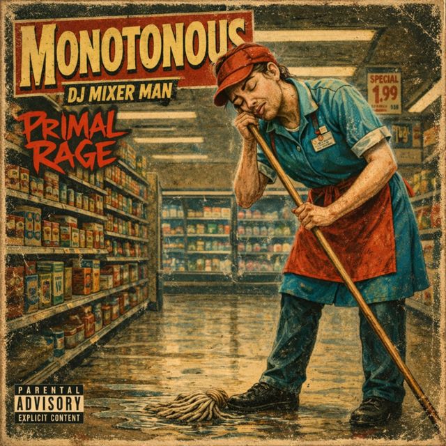 DJ Mixer Man - 'Monotonous (feat. Primal Rage)' [Ringtone]