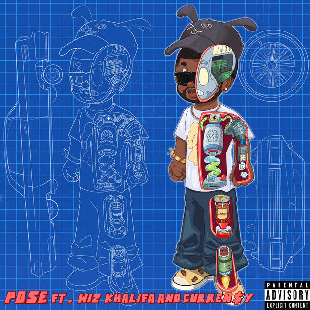 Guapdad 4000 feat. Wiz Khalifa & Curren$y - 'Pose' [Ringtone]