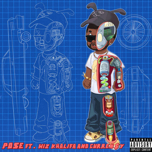 Guapdad 4000 feat. Wiz Khalifa & Curren$y - 'Pose' [Ringtone]