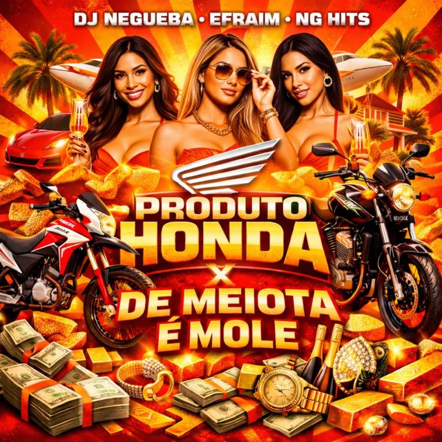 DJ NEGUEBA ORIGINAL - 'PRODUTO HONDA X DE MEIOTA E MOLE (feat. EFRAIIM & NG HITS)' [Ringtone]