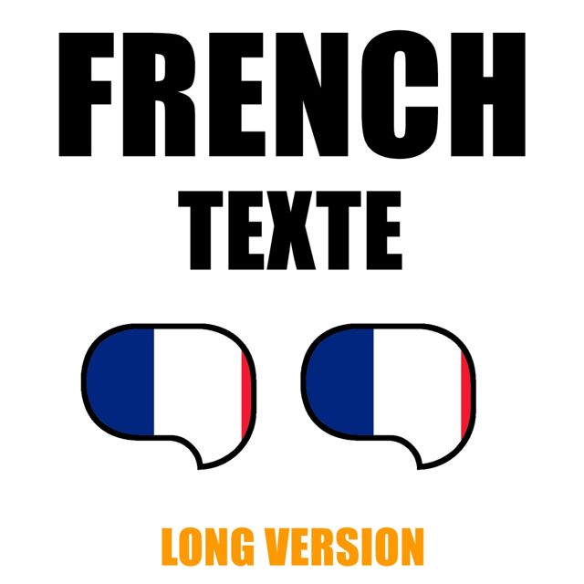 French Texte - 'French Texte Long Version' [Ringtone]