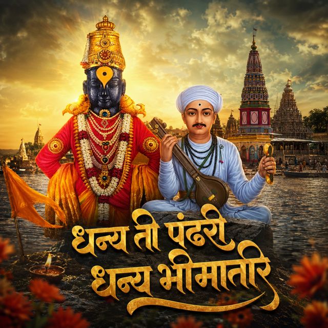 Sagar Mahajan SM - 'Dhanya Ti Pandhari Dhanya Bhimatir (Abhang) (feat. Nisha Mahajan)' [Ringtone]