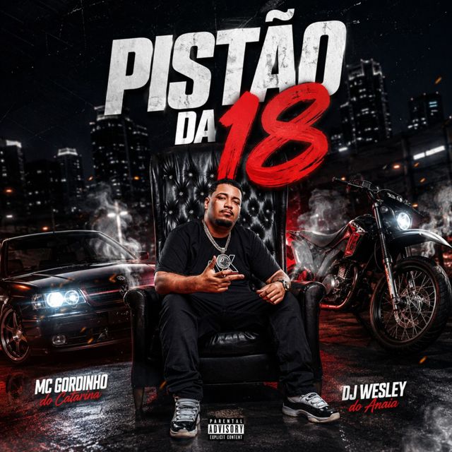 MC Gordinho do Catarina - 'Pistão da 18 (feat. DJ Wesley do Anaia & MC Morena & MC Lysa)' [Ringtone]