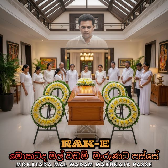 RAK-E - 'මොකටද මල් වඩම් මැරුණට පස්සේ' [Ringtone]