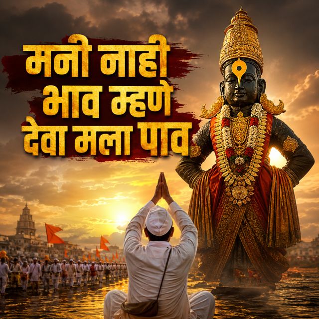 Ashok Koli - 'Mani Nahi Bhaav Mhane Deva Mala Paav (Abhang) (feat. Sagar Mahajan SM)' [Ringtone]