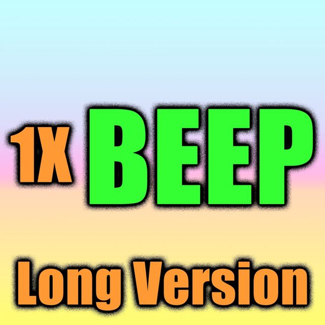 Texting Tones - '1x Beep Long Version' [Ringtone]