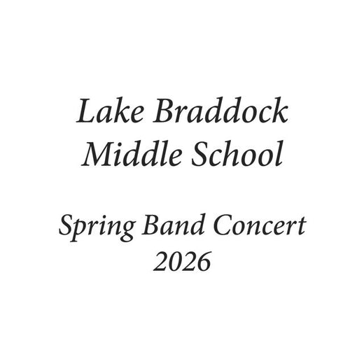 Lake Braddock Cadet Band - 'Home (Live)' [Ringtone]