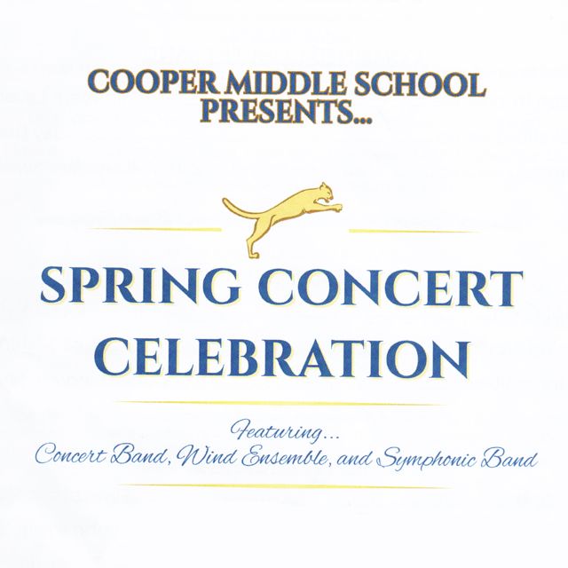 Cooper Combined Concert Band - 'Happy (Arr. M. Sweeney) (Live)' [Ringtone]