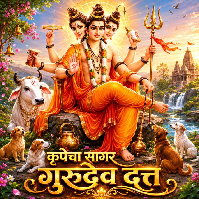 Sagar Mahajan SM - 'Krupecha Sagar Gurudev Datta (2.0) (feat. Nisha Mahajan)' [Ringtone]