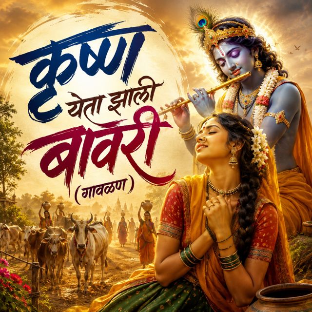 Sagar Mahajan SM - 'Krishna Yeta Jhali Bawari (Gavalan)' [Ringtone]