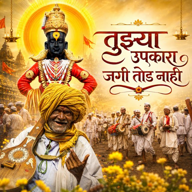 Sagar Mahajan SM - 'Tuzya Upkara Jagi Tod Nahi (feat. Nisha Mahajan)' [Ringtone]