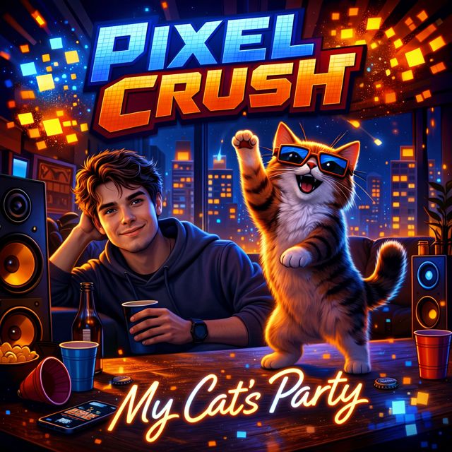 Pixel Crush - 'My Cat’s Party' [Ringtone]