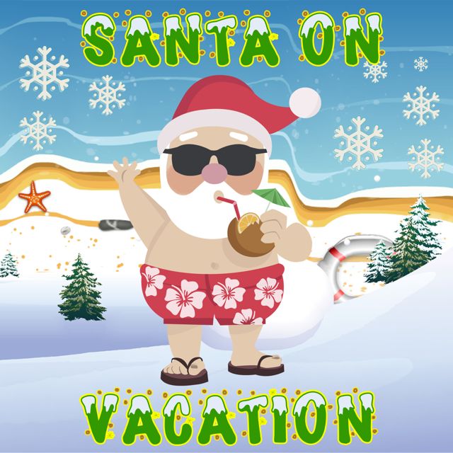 Christmas Santa - 'Santa on Vacation (feat. Brice Salek)' [Ringtone]