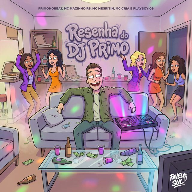 Mc Mazinho RS - 'Resenha do DJ Primo (feat. MC Negritin & MC Cria & Favela Sul & PrimoNoBeat & PLAYBOY 09)' [Ringtone]
