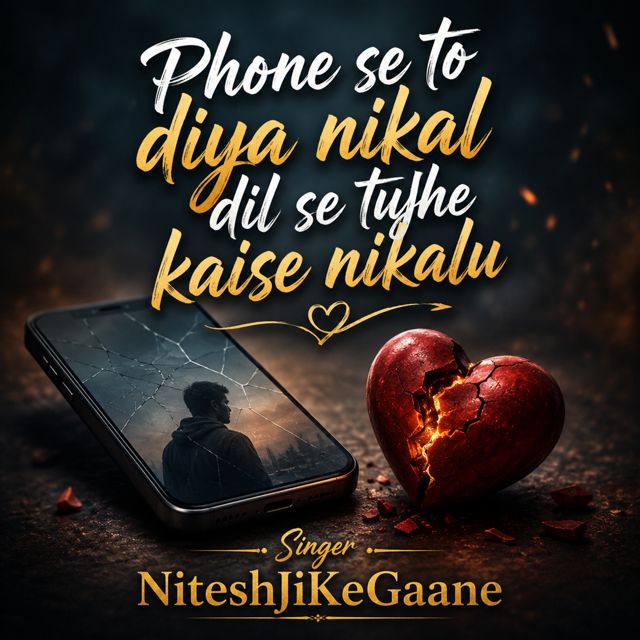 NiteshJiKeGaane - 'Phone se to diya nikal dil se tujhe kaise nikalu' [Ringtone]