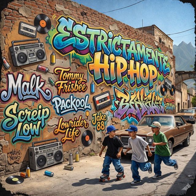 tommy frisbee - 'estrictamente hip hop (feat. packool & screip low & malk & jake 88)' [Ringtone]