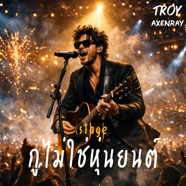 Troy AxenRay - 'กูไม่ใช่หุ่นยนต์ (Stage)' [Ringtone]