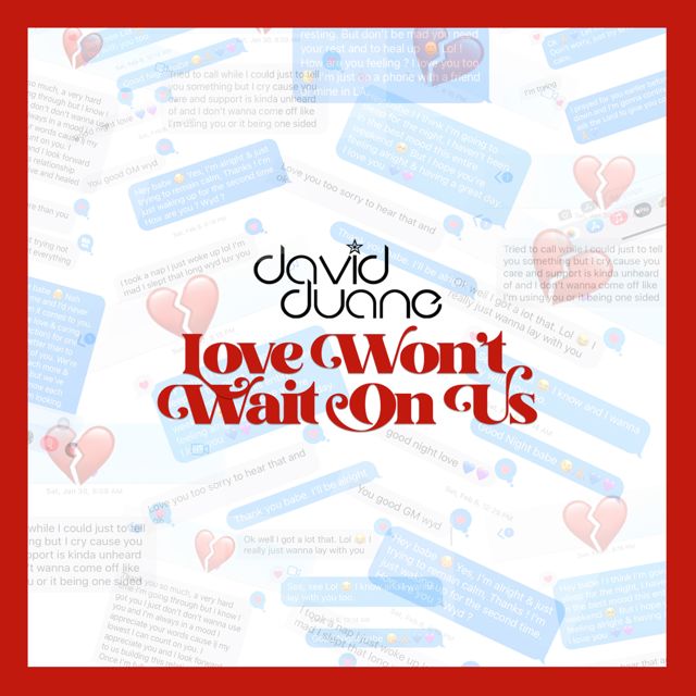 David Duane - 'Love Won't Wait On Us (R&B Mix)' [Ringtone]