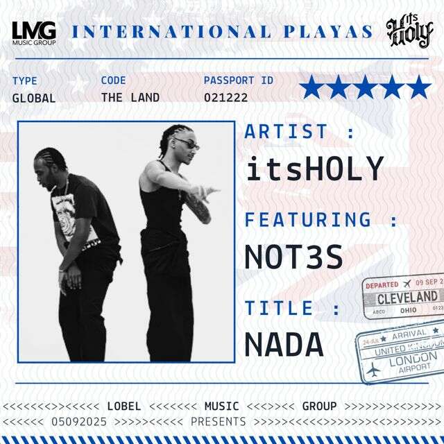 Itsholy - 'NADA (feat. Not3s)' [Ringtone]