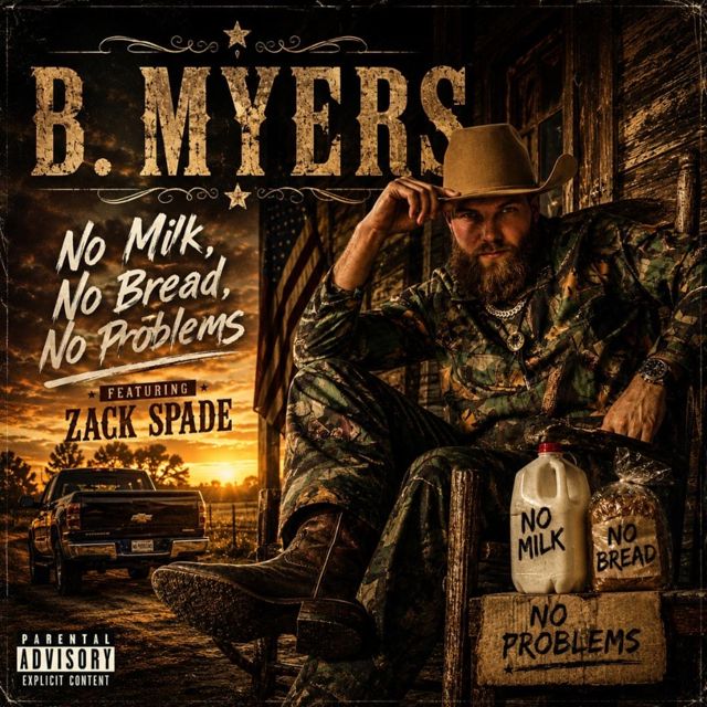 B. Myers - 'No Milk, No Bread, No Problems (feat. Zack Spade)' [Ringtone]