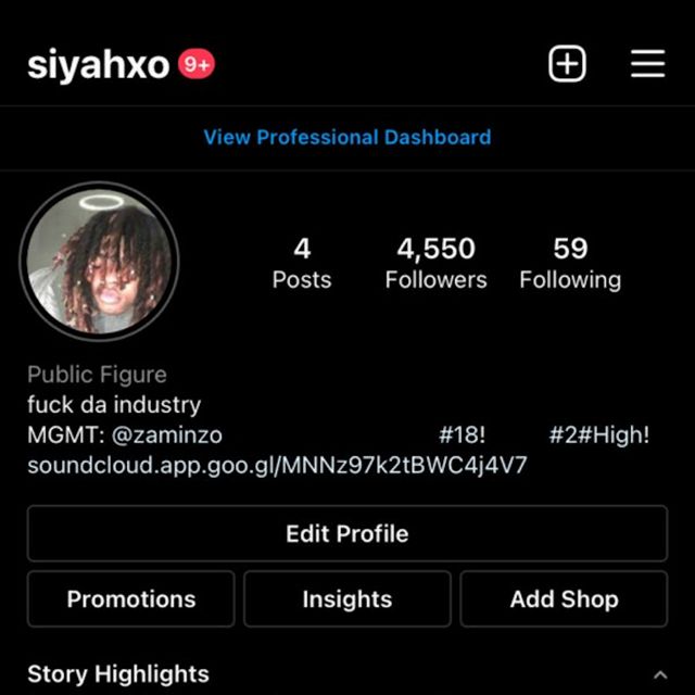 Siyahxo! - '#IG #LIVE #COMMENTS #FREESTYLE!' [Ringtone]