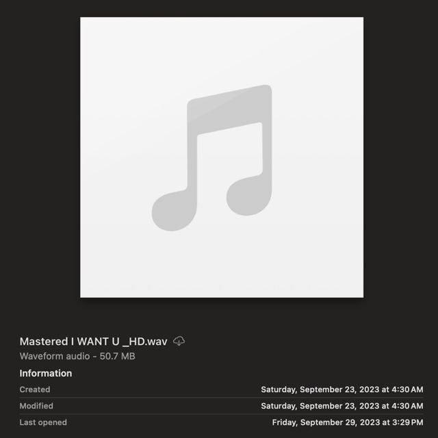 Flyy Armani - '~ I WANT U ~ sped up.' [Ringtone]