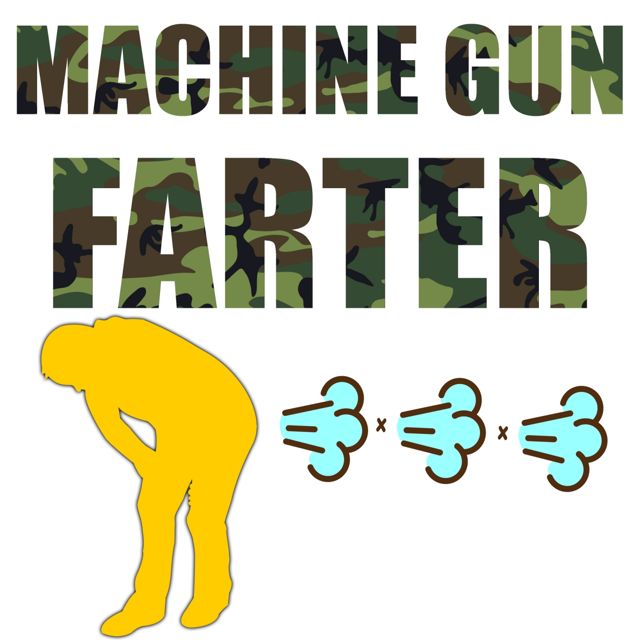 Fart Phone Not Smart Phone - 'Machine Gun Farter' [Ringtone]