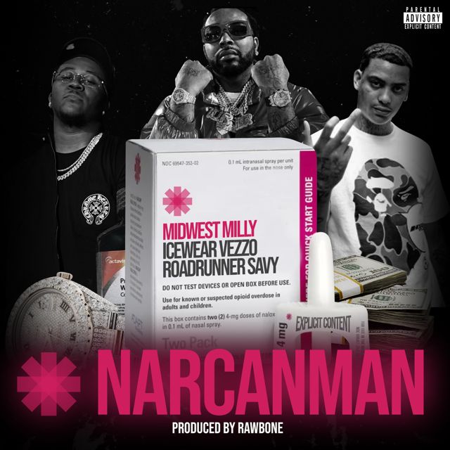 Midwest Milly - 'Narcan Man (feat. Icewear Vezzo & Roadrunner Savy) (feat. Icewear Vezzo, Roadrunner Savy)' [Ringtone]