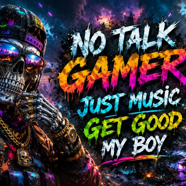 No Talk Gamer Just Music - 'Get Good My Boy' [Ringtone]