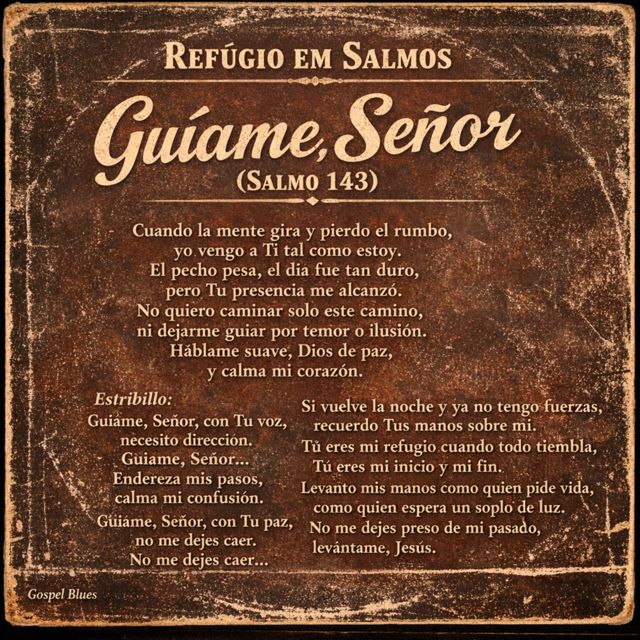 Refúgio em Salmos - 'Guíame, Señor (Salmo 143)' [Ringtone]
